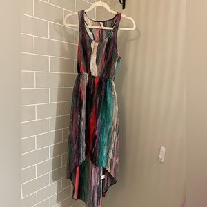 Xhilaration high low dress xs